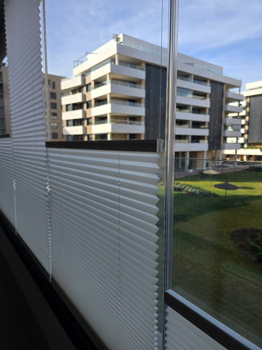 PLISADA METAL FLEX - Cortina de cristal