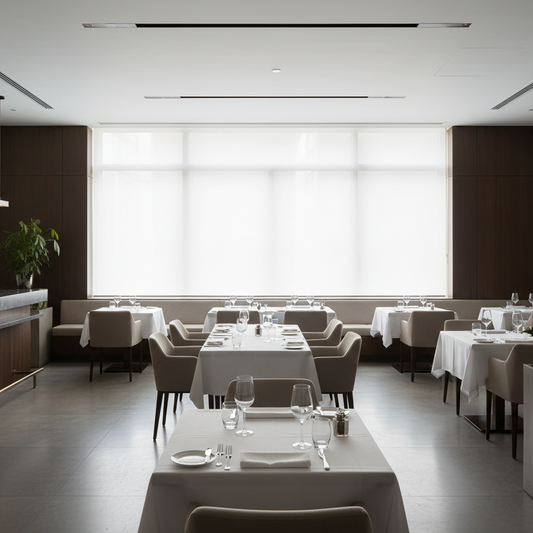 el techo recto, nada de arcos